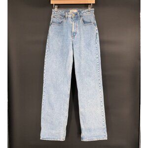 Abercrombie & Fitch Women's 90s Relaxed High Rise Jeans Size 4 Med Wash Preppy